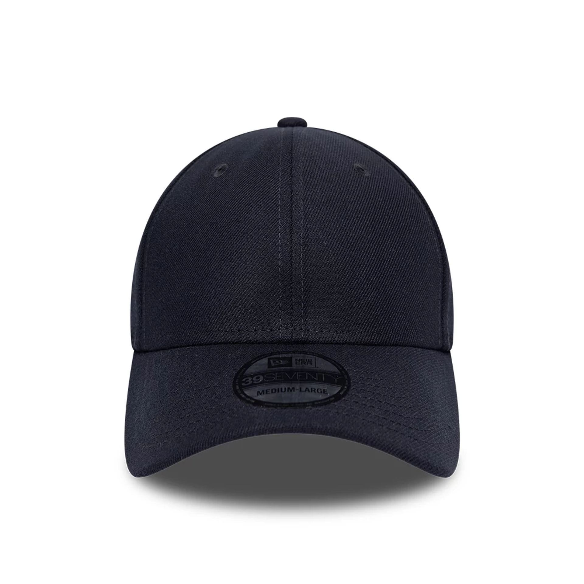 Pictured is this New Era Mono 39SEVENTY Stretch Fit cap in navy. 3