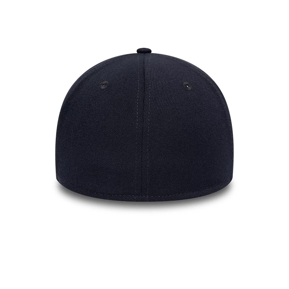 Pictured is this New Era Mono 39SEVENTY Stretch Fit cap in navy. 7