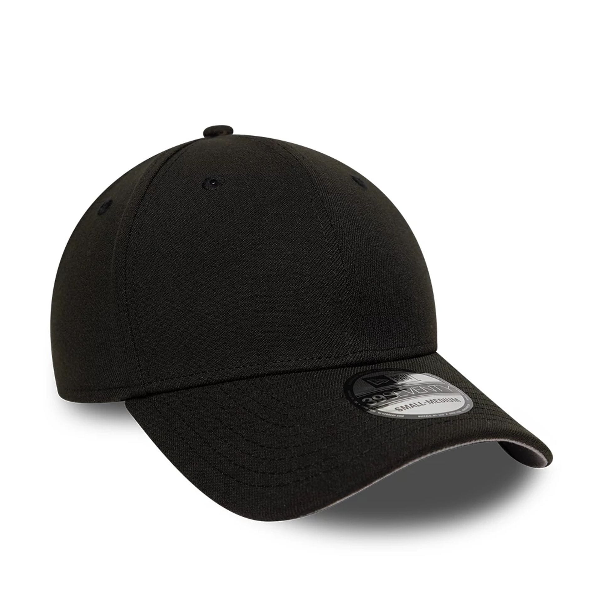 Pictured is this New Era Mono 39SEVENTY Stretch Fit cap in black. 4