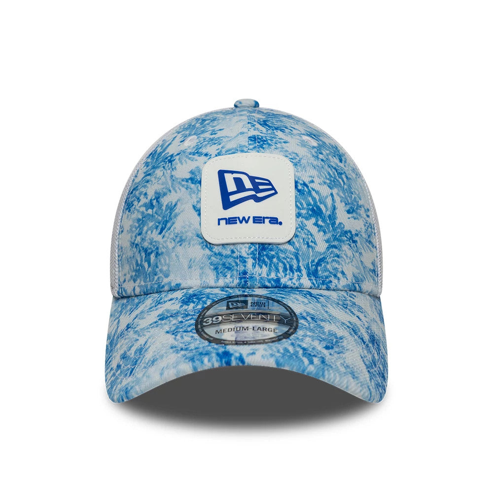 Pictured is this New Era Floral 39SEVENTY Stretch Fit cap in blue. 3