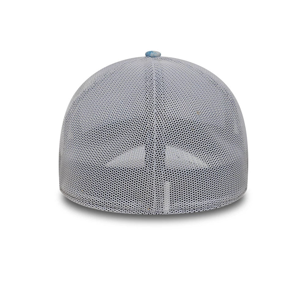 Pictured is this New Era Floral 39SEVENTY Stretch Fit cap in blue. 5