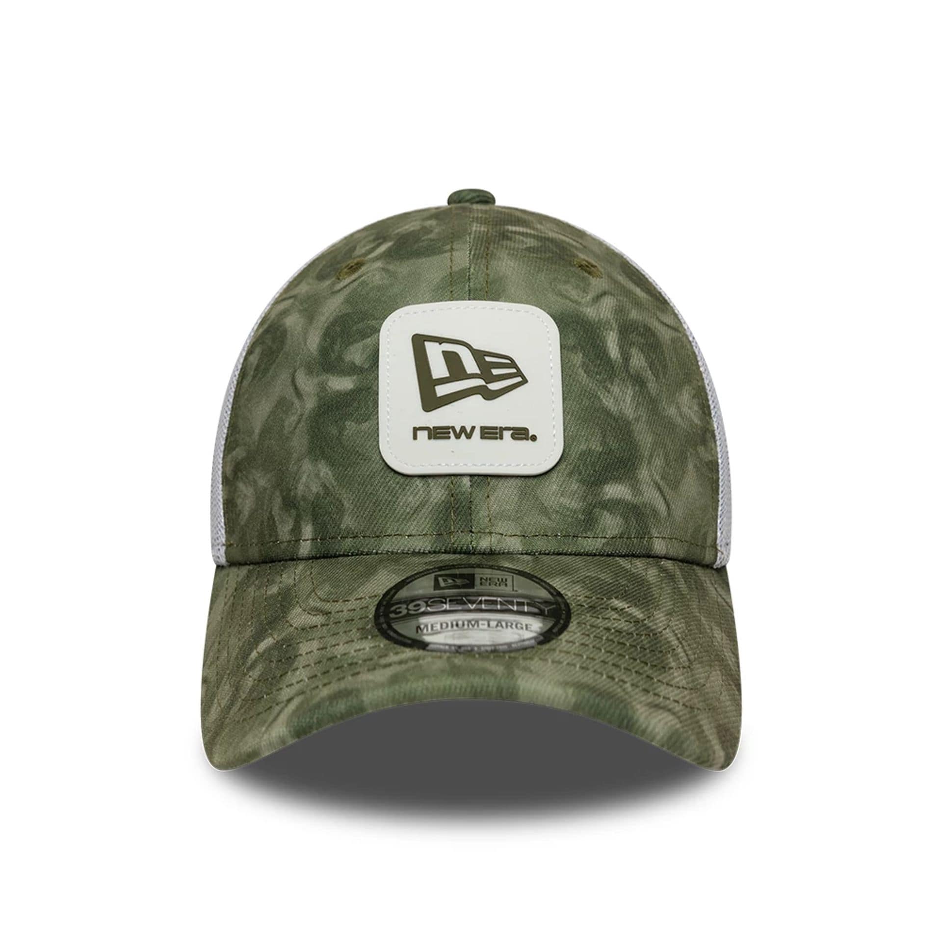 Pictured is this New Era Floral 39SEVENTY Stretch Fit cap in green. 3