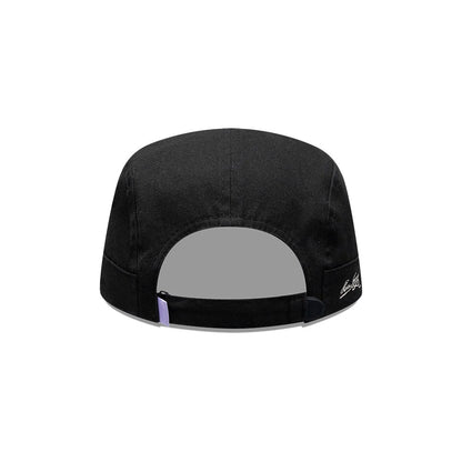 Pictured is this New Era X Hermanos Koumori Running Camper cap in black. 5