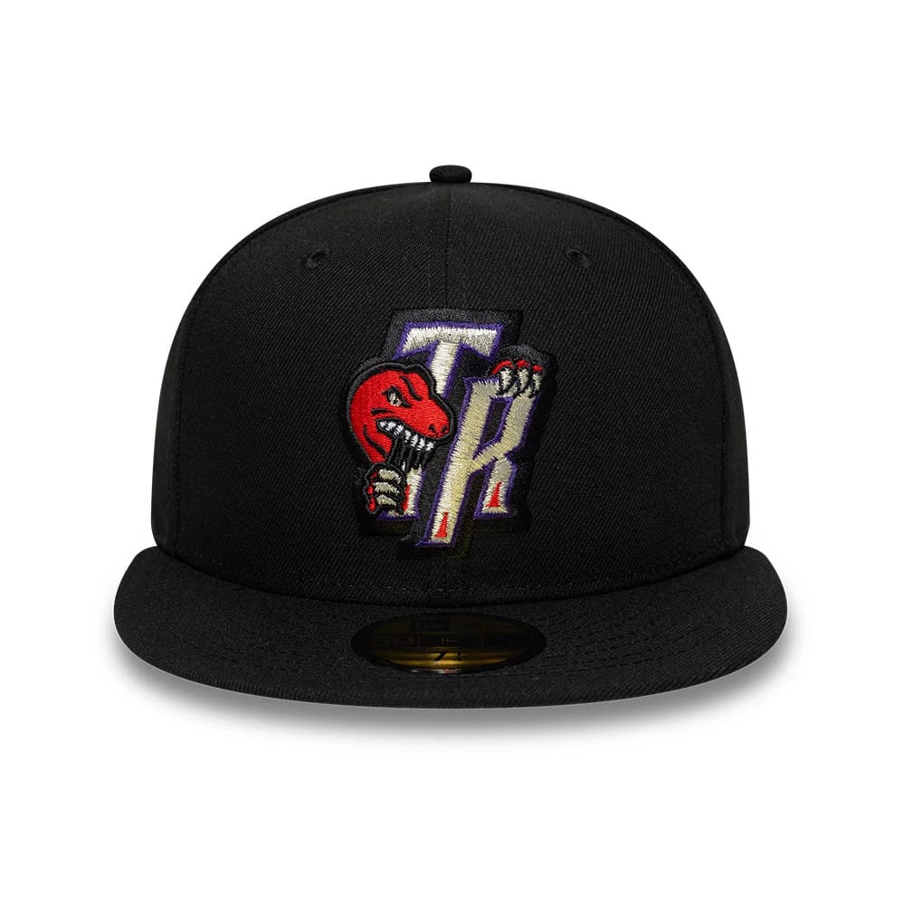 Pictured is this NBA Hardwood Classic Toronto Raptors 59FIFTY Fitted cap in black. 3