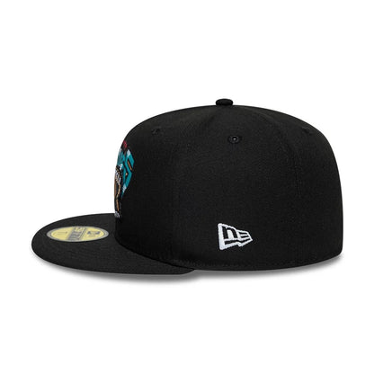 Pictured is this NBA Hardwood Classic Vancouver Grizzlies 59FIFTY Fitted cap in black. 6