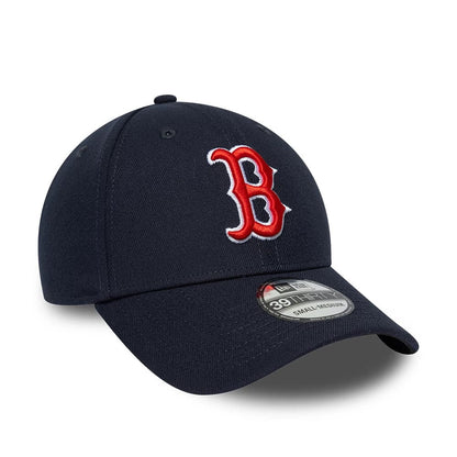 Pictured is this MLB Classic Boston Red Sox 39THIRTY Stretch Fit cap in navy. 3