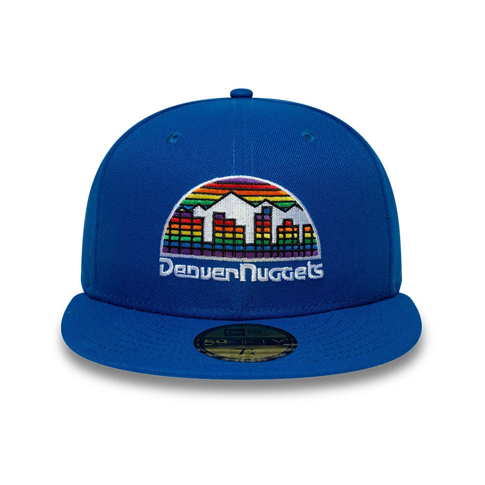 Pictured is this NBA Hardwood Classic Denver Nuggets 59FIFTY Fitted cap in blue. 3