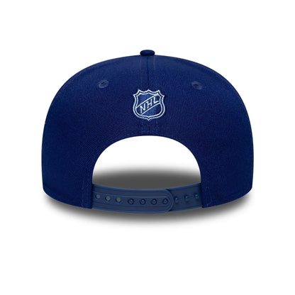 Pictured is this NHL Team Tampa Bay Lightning 9SEVENTY Stretch Snap cap in dark blue. 5