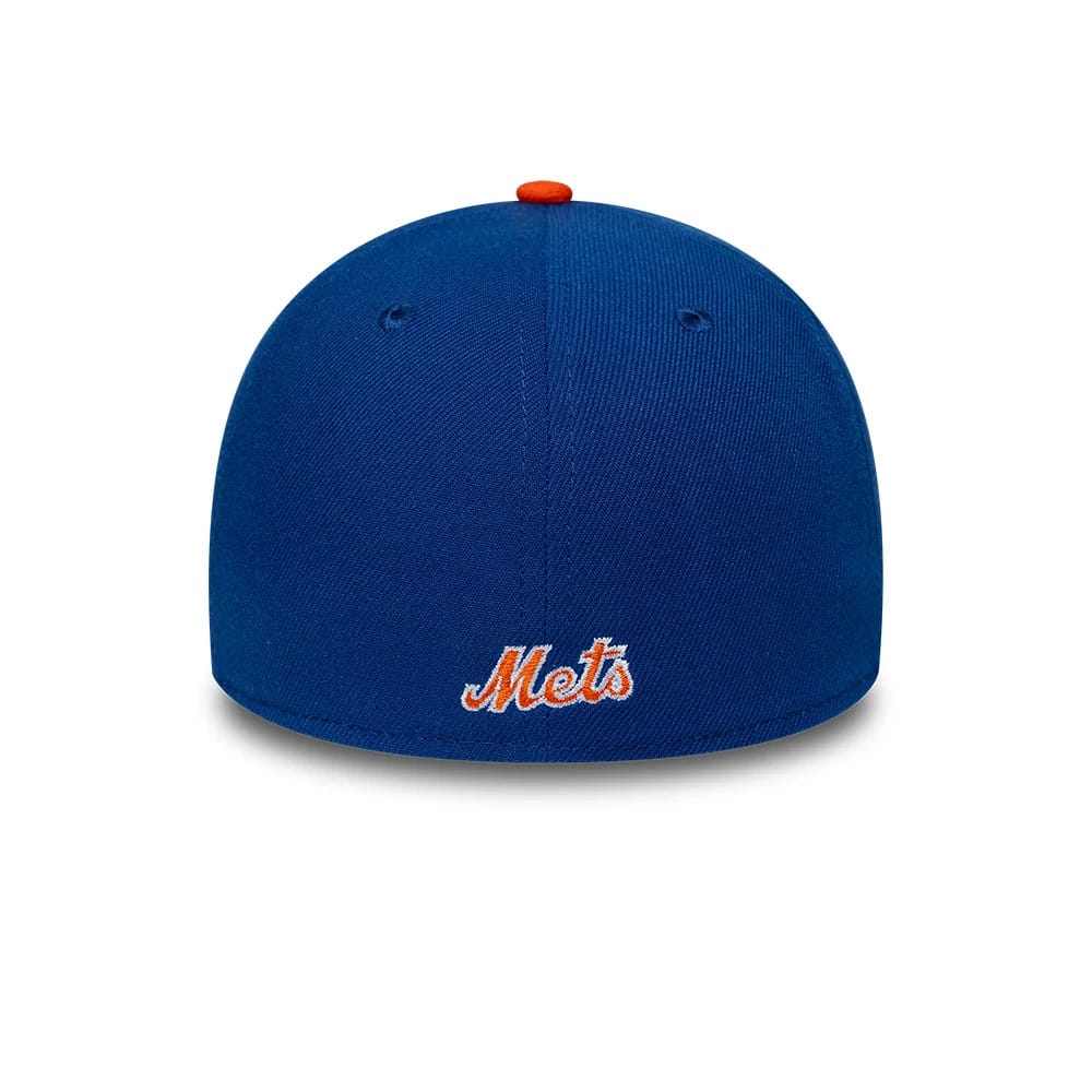 Pictured is this MLB Classic New York Mets 39THIRTY Stretch Fit cap in blue. 5