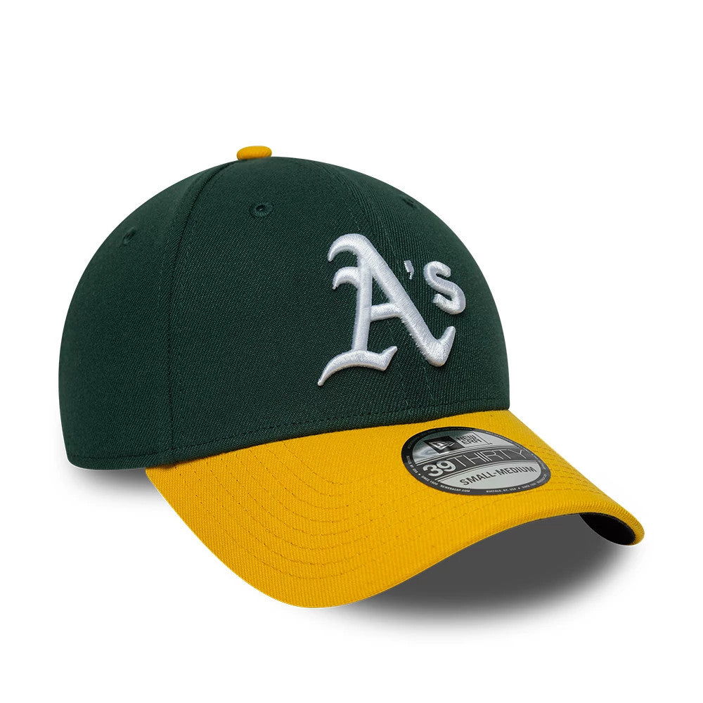 Pictured is this MLB Classic Athletics 39THIRTY Stretch Fit cap in dark green. 4