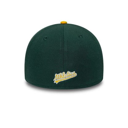 Pictured is this MLB Classic Athletics 39THIRTY Stretch Fit cap in dark green. 5