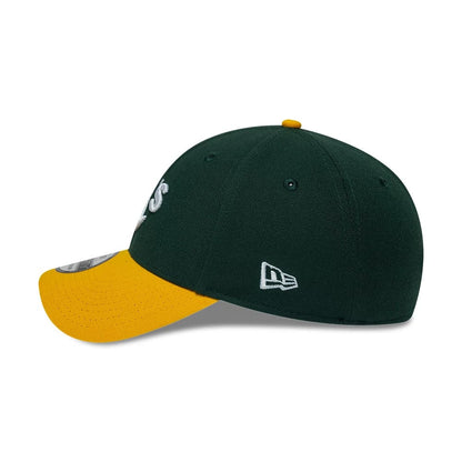 Pictured is this MLB Classic Athletics 39THIRTY Stretch Fit cap in dark green. 6