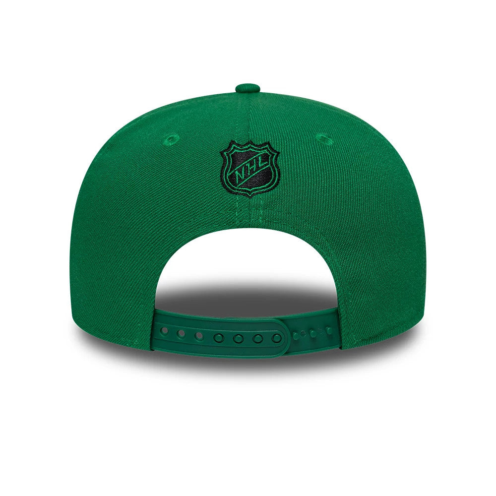 Pictured is this NHL Team Dallas Stars 9SEVENTY Stretch Snap cap in green. 5