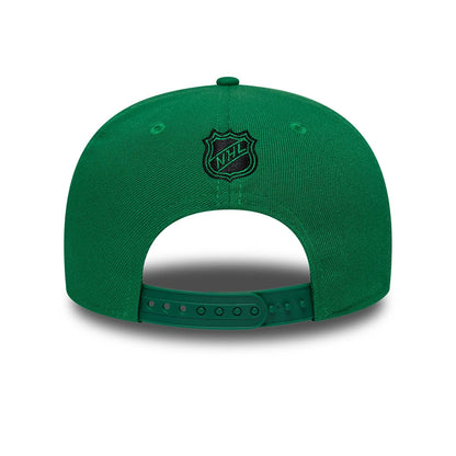 Pictured is this NHL Team Dallas Stars 9SEVENTY Stretch Snap cap in green. 5
