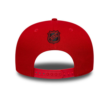 Pictured is this NHL Team Chicago Blackhawks 9SEVENTY Stretch Snap cap in red. 5