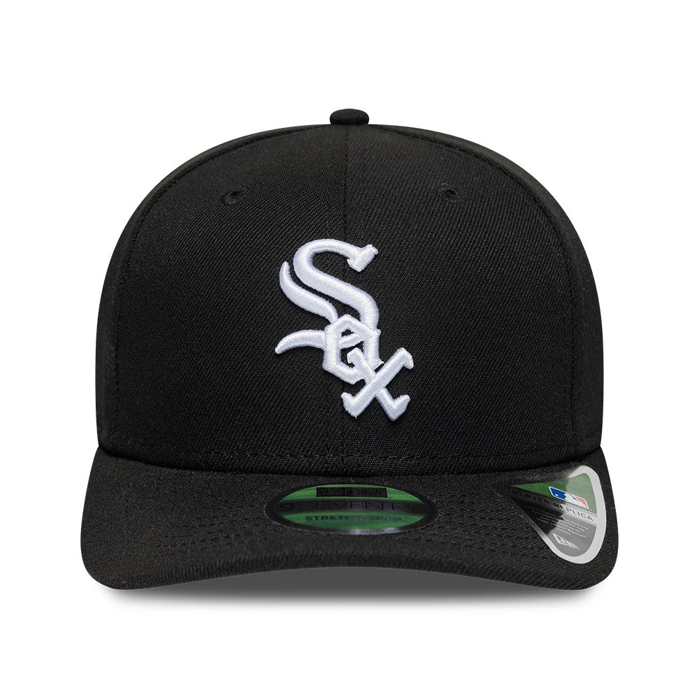 Pictured is this MLB Player Replica Chicago White Sox 9SEVENTY Stretch Snap cap in black. 2