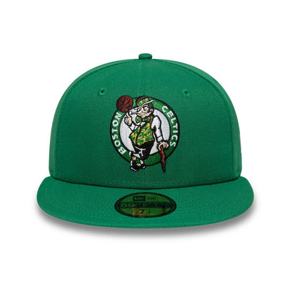Pictured is this NBA Basic Boston Celtics 59FIFTY Fitted cap in green. 3