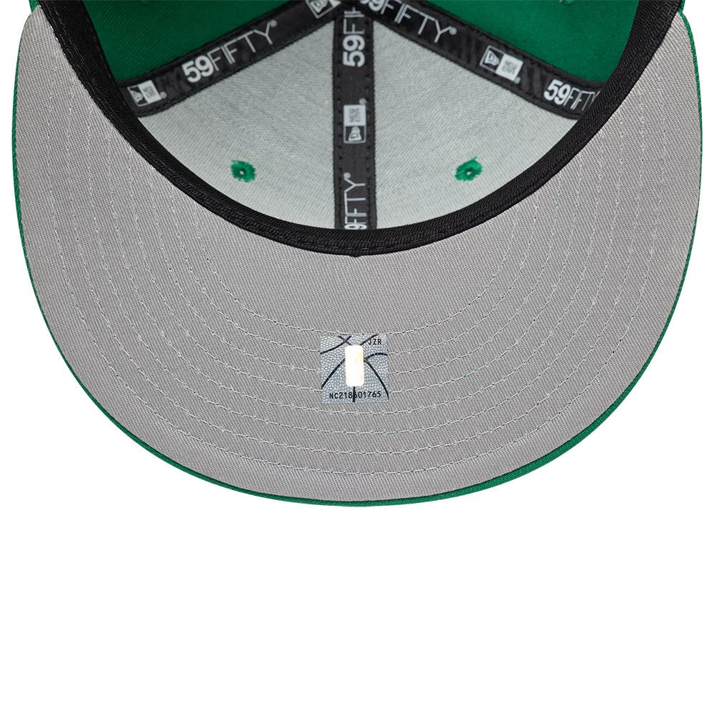 Pictured is this NBA Basic Boston Celtics 59FIFTY Fitted cap in green. 2