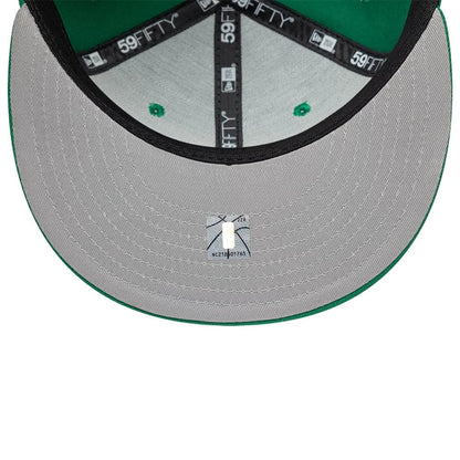 Pictured is this NBA Basic Boston Celtics 59FIFTY Fitted cap in green. 2