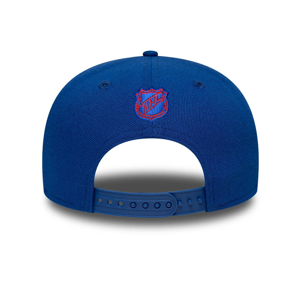 Pictured is this NHL Team New York Rangers 9SEVENTY Stretch Snap cap in blue. 5