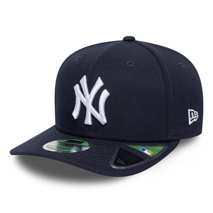 Pictured is this MLB Player Replica New York Yankees 9SEVENTY Stretch Snap cap in navy. 1