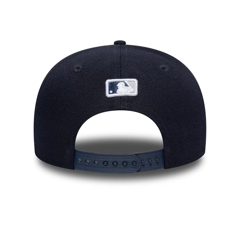 Pictured is this MLB Player Replica New York Yankees 9SEVENTY Stretch Snap cap in navy. 4