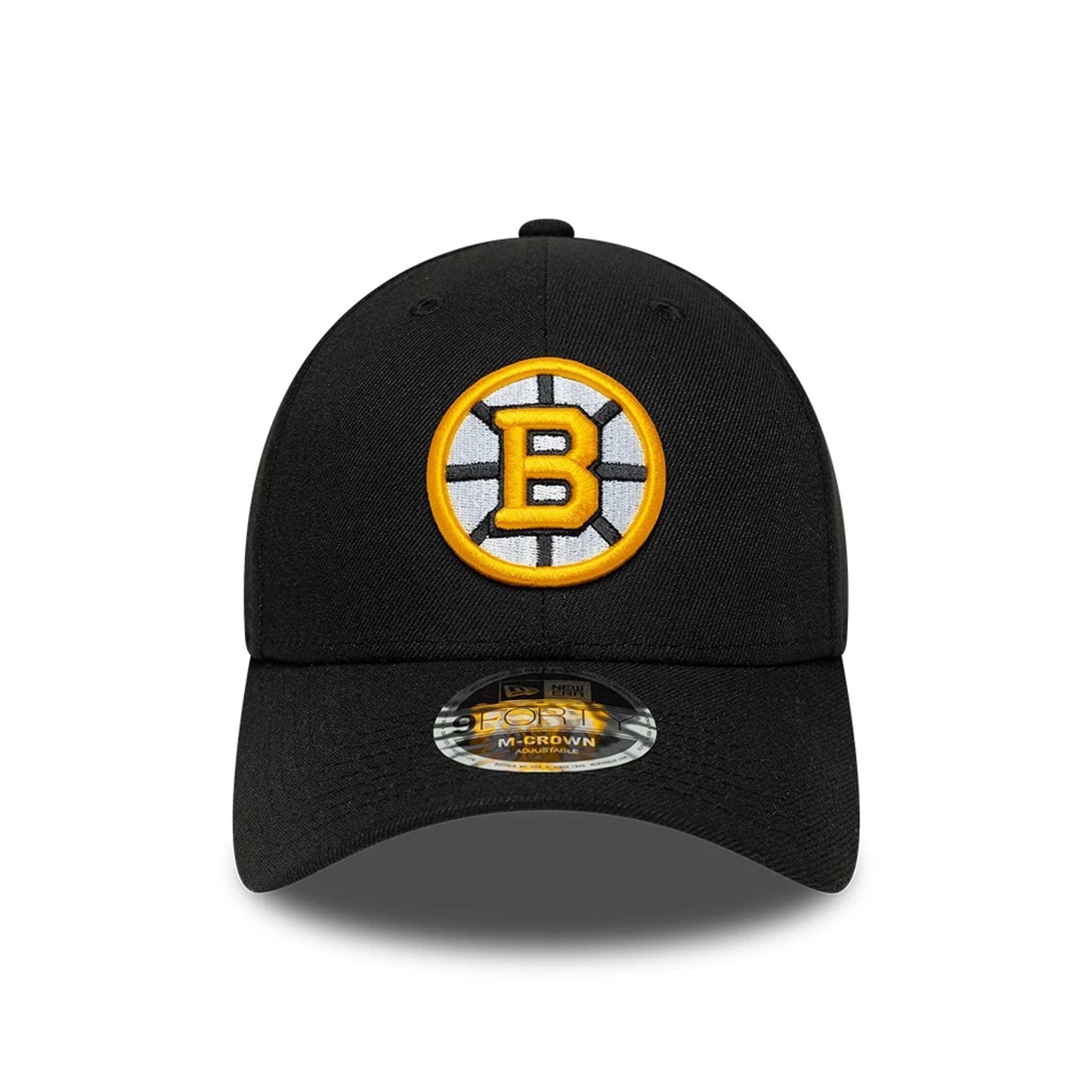 Pictured is this NHL Team Boston Bruins 9FORTY M-Crown cap in black. 3
