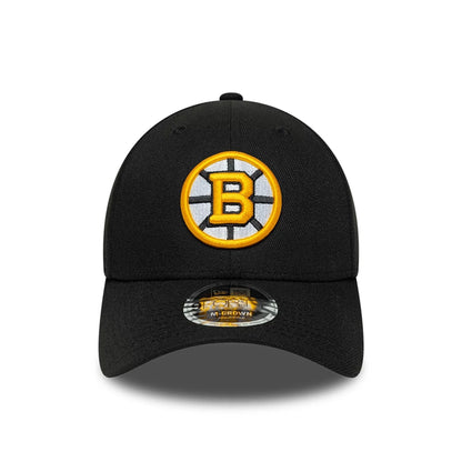 Pictured is this NHL Team Boston Bruins 9FORTY M-Crown cap in black. 3