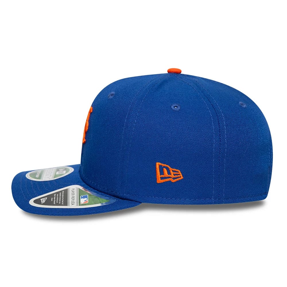 Pictured is this MLB Player Replica New York Mets 9SEVENTY Stretch Snap cap in blue. 5