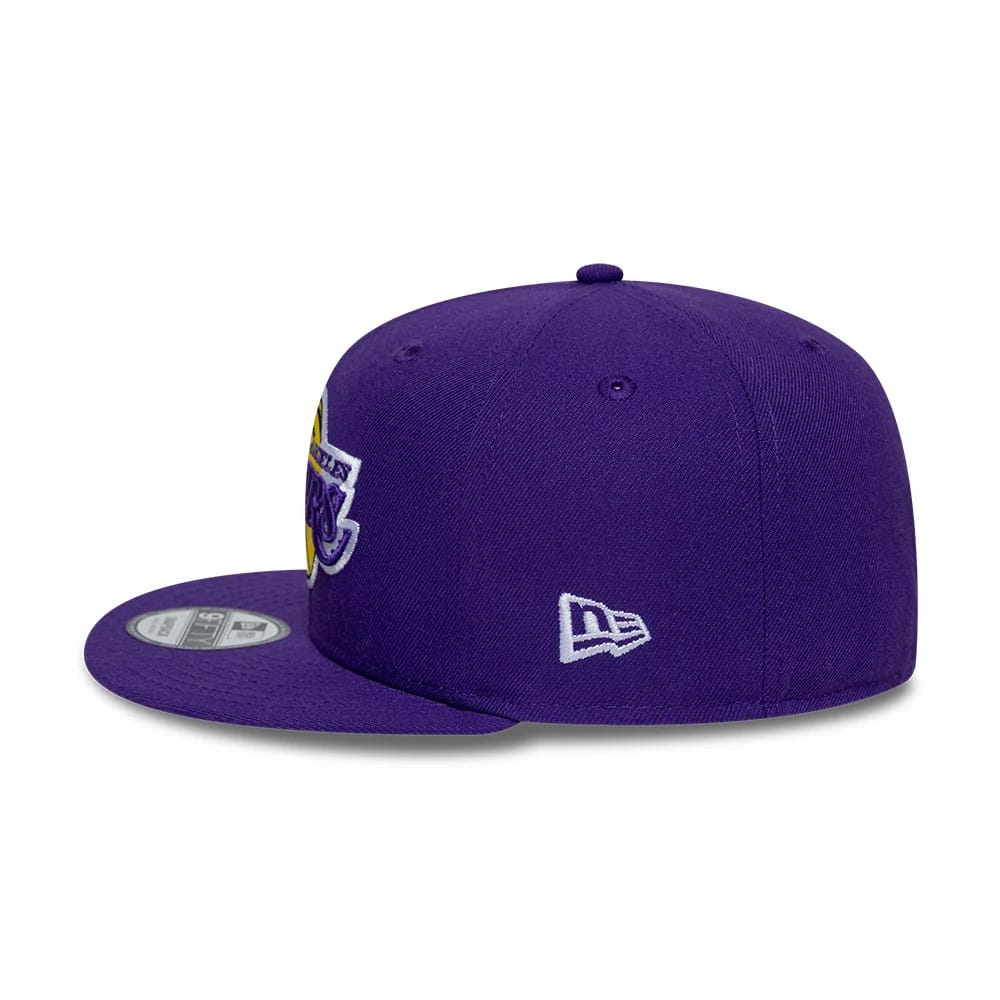 Pictured is this NBA LA Lakers 9FIFTY Snapback cap in purple. 5
