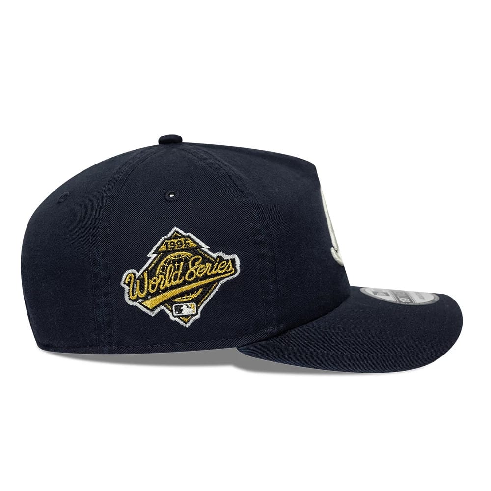 Pictured is this MLB Championship Atlanta Braves 19TWENTY cap in navy. 6