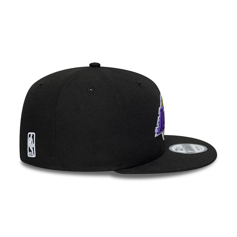 Pictured is this NBA Core LA Lakers 9FIFTY Snapback cap in black. 6