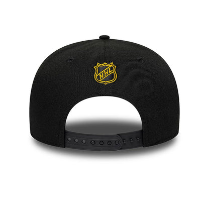 Pictured is this NHL Team Boston Bruins 9SEVENTY Stretch Snap cap in black. 5