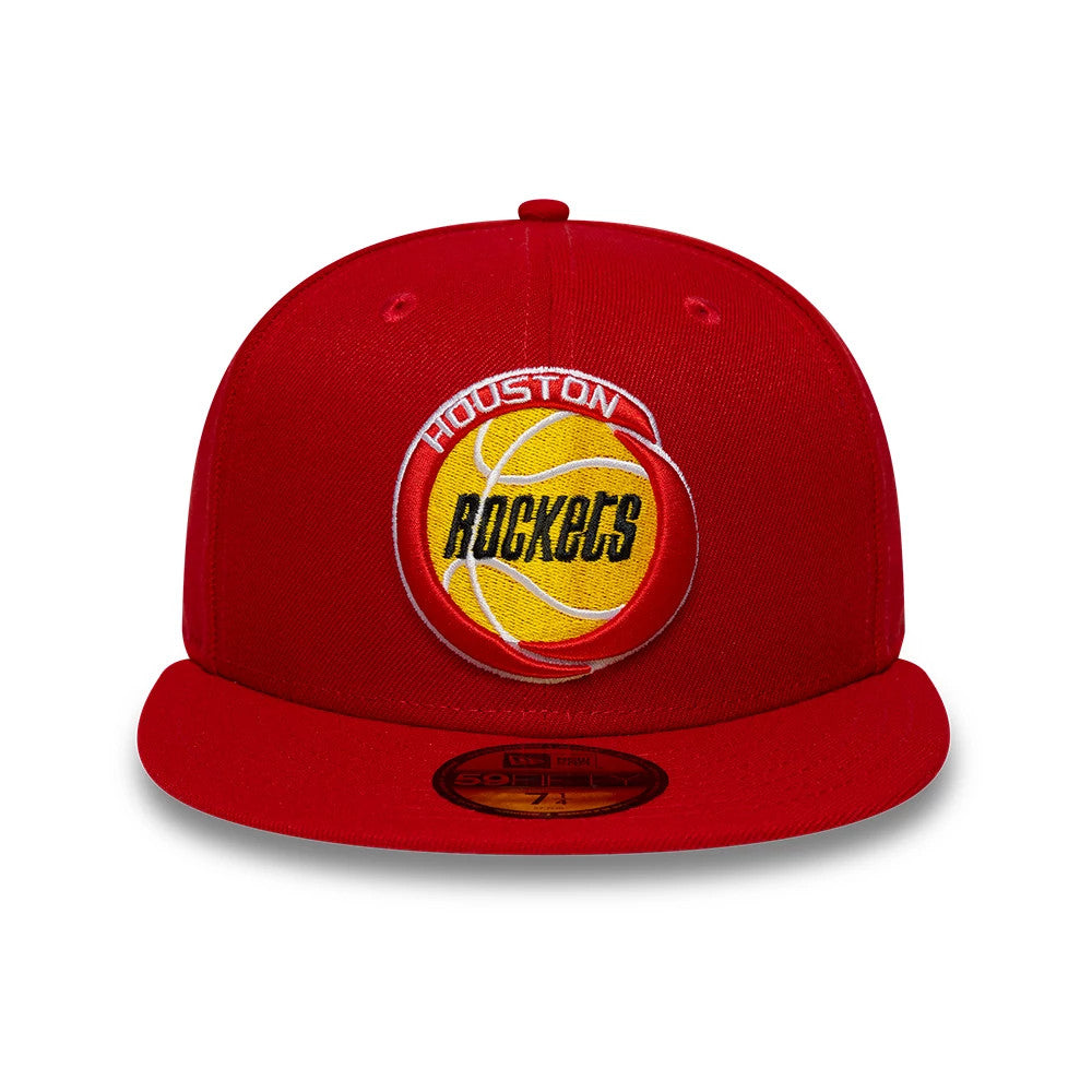 Pictured is this NBA Hardwood Classic Houston Rockets 59FIFTY Fitted cap in red. 3