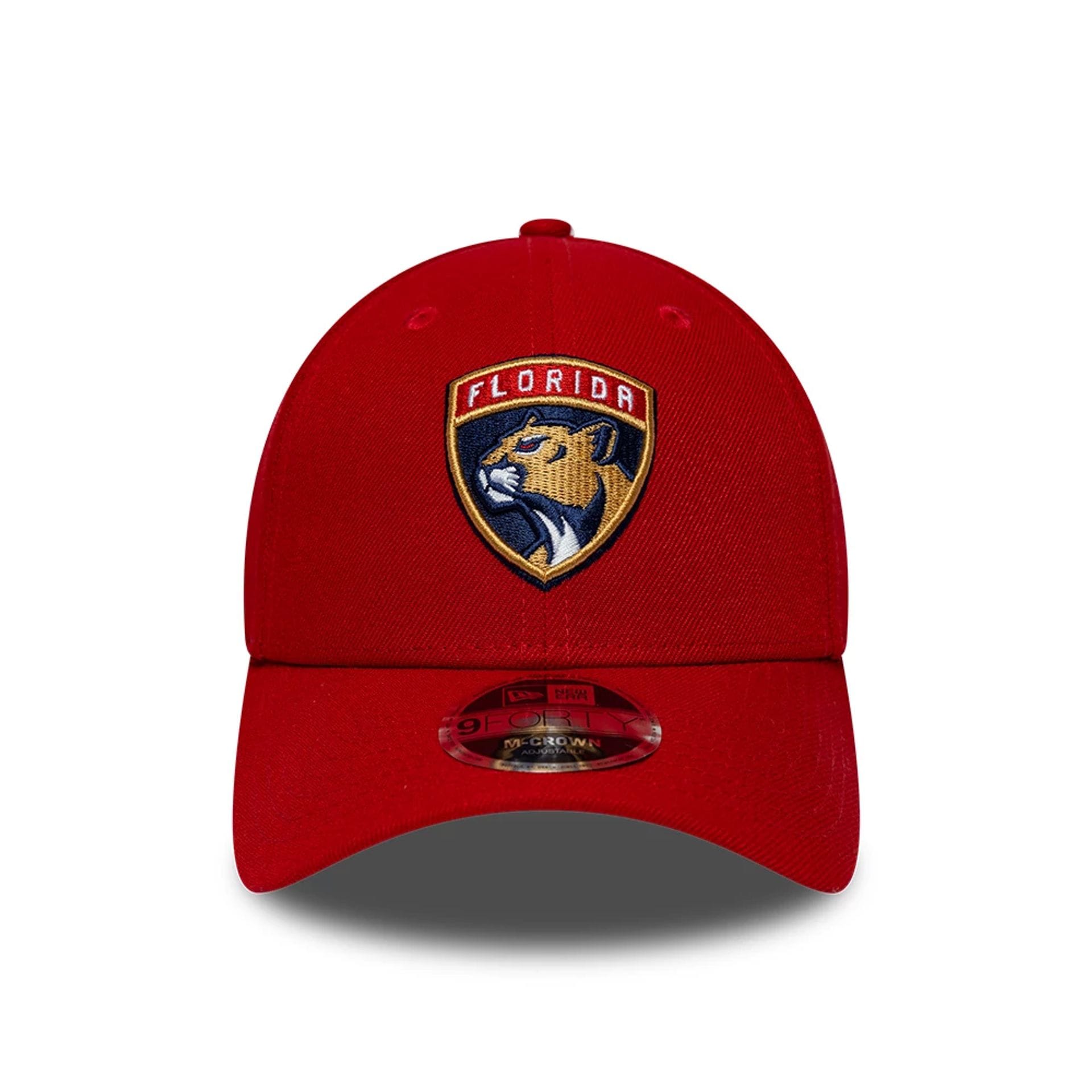 Pictured is this NHL Team Florida Panthers 9FORTY M-Crown cap in red. 3