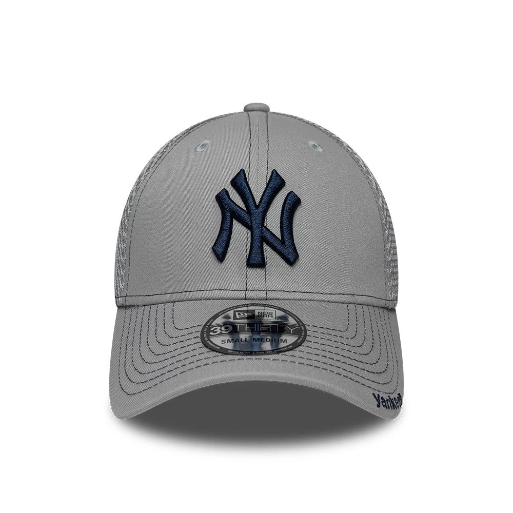 Pictured is this MLB Neo New York Yankees 39THIRTY Stretch Fit cap in Grey . 2