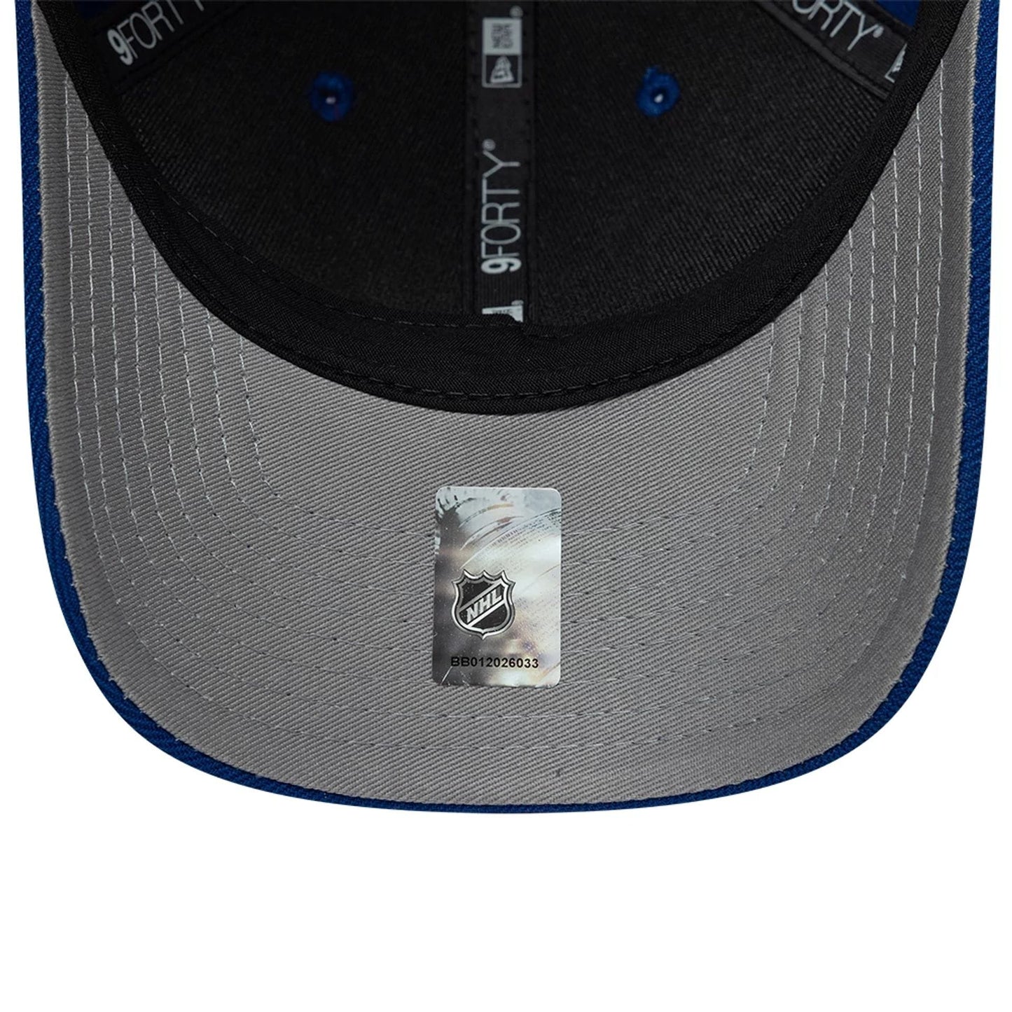 Pictured is this NHL Team New York Rangers 9FORTY M-Crown cap in blue. 2