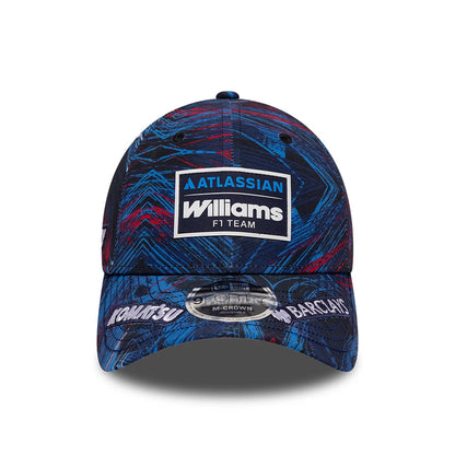 Pictured is this Williams GB Race Special 9FORTY M-Crown cap in navy. 2