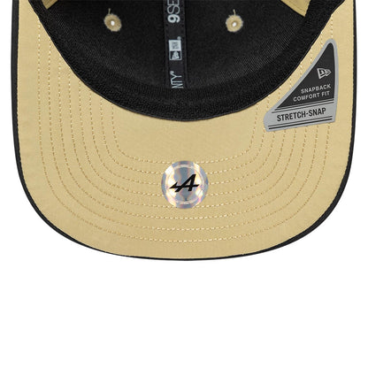 Pictured is this Latin American Pierre Gasly Alpine Racing 9SEVENTY Stretch Snap cap in light beige. 4