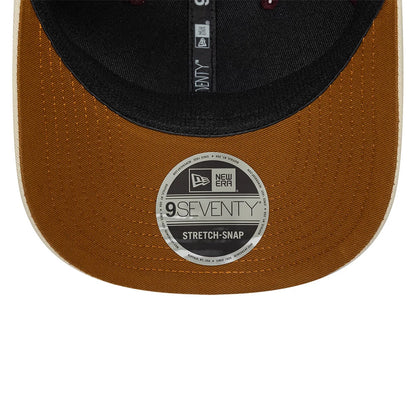 Pictured is this Austin Race Special Max Verstappen Red Bull Racing 9SEVENTY Stretch Snap cap in burgundy. 2