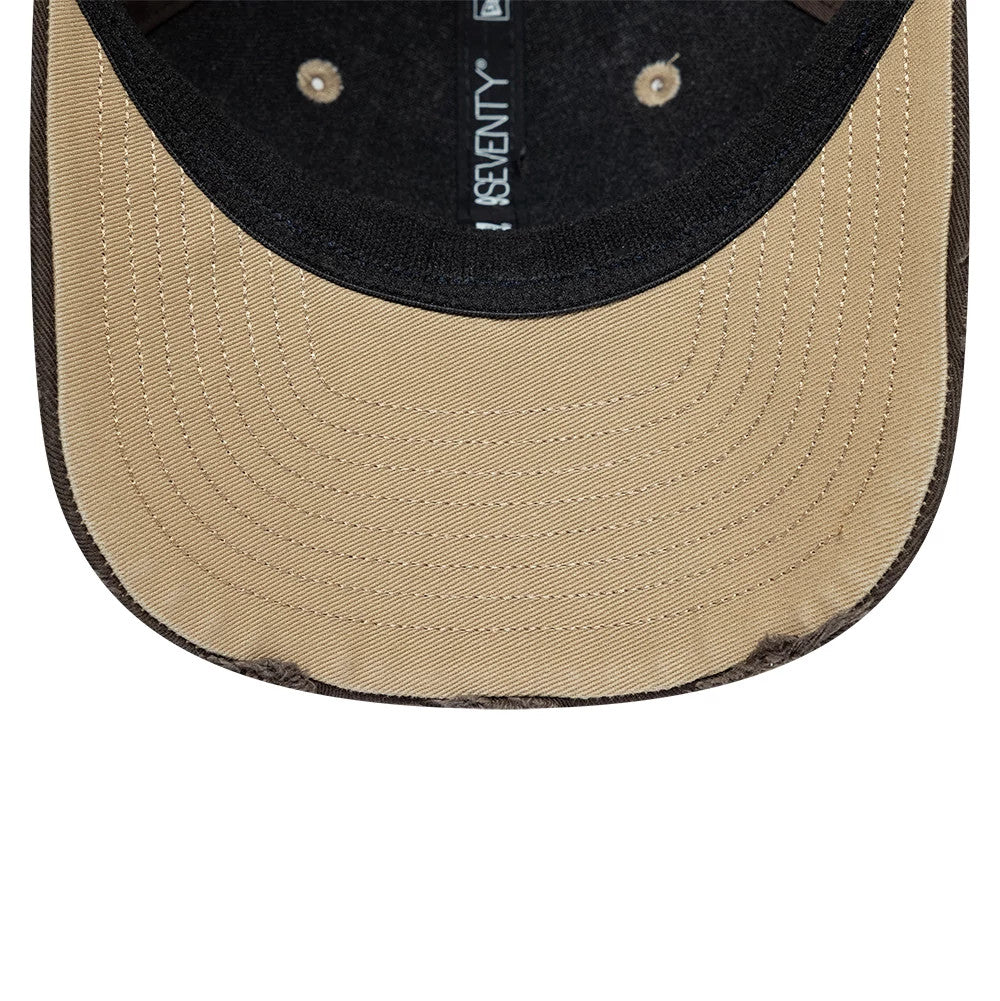 Pictured is this Oliver Bearman Austin Race Special TGR Haas F1 9SEVENTY Stretch Snap cap in dark brown. 2