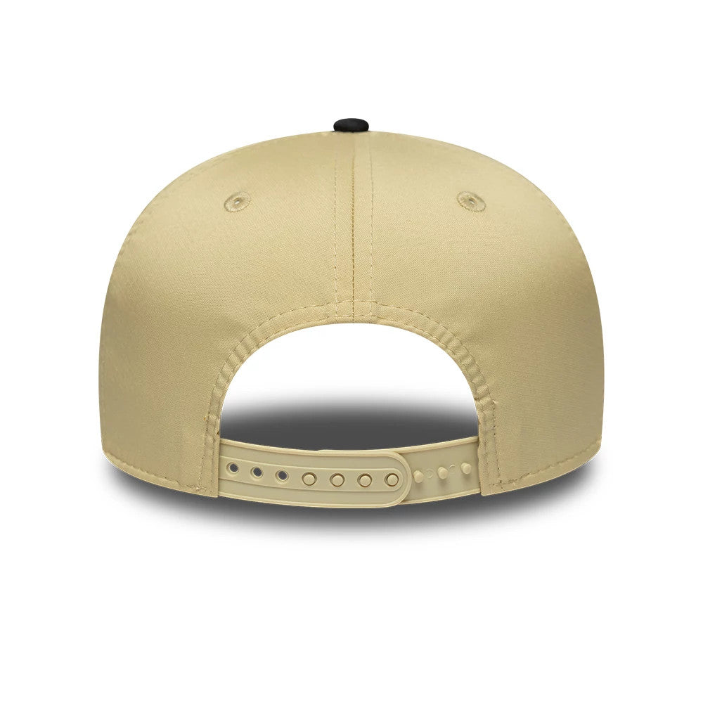 Pictured is this Latin American Franco Colapinto Alpine Racing 9SEVENTY Stretch Snap cap in light beige. 4