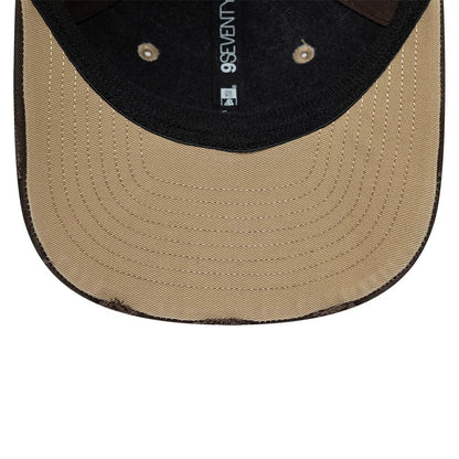 Pictured is this Esteban Ocon Austin Race Special TGR Haas F1 9SEVENTY Stretch Snap cap in dark brown. 2