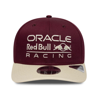Pictured is this Austin Race Special Red Bull Racing 9SEVENTY Stretch Snap cap in Burgundy. 3