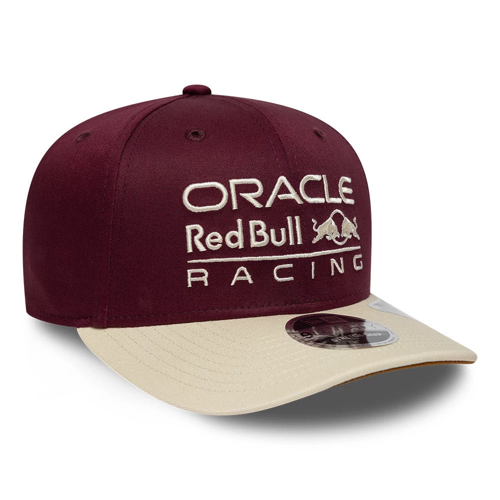 Pictured is this Austin Race Special Red Bull Racing 9SEVENTY Stretch Snap cap in Burgundy. 4