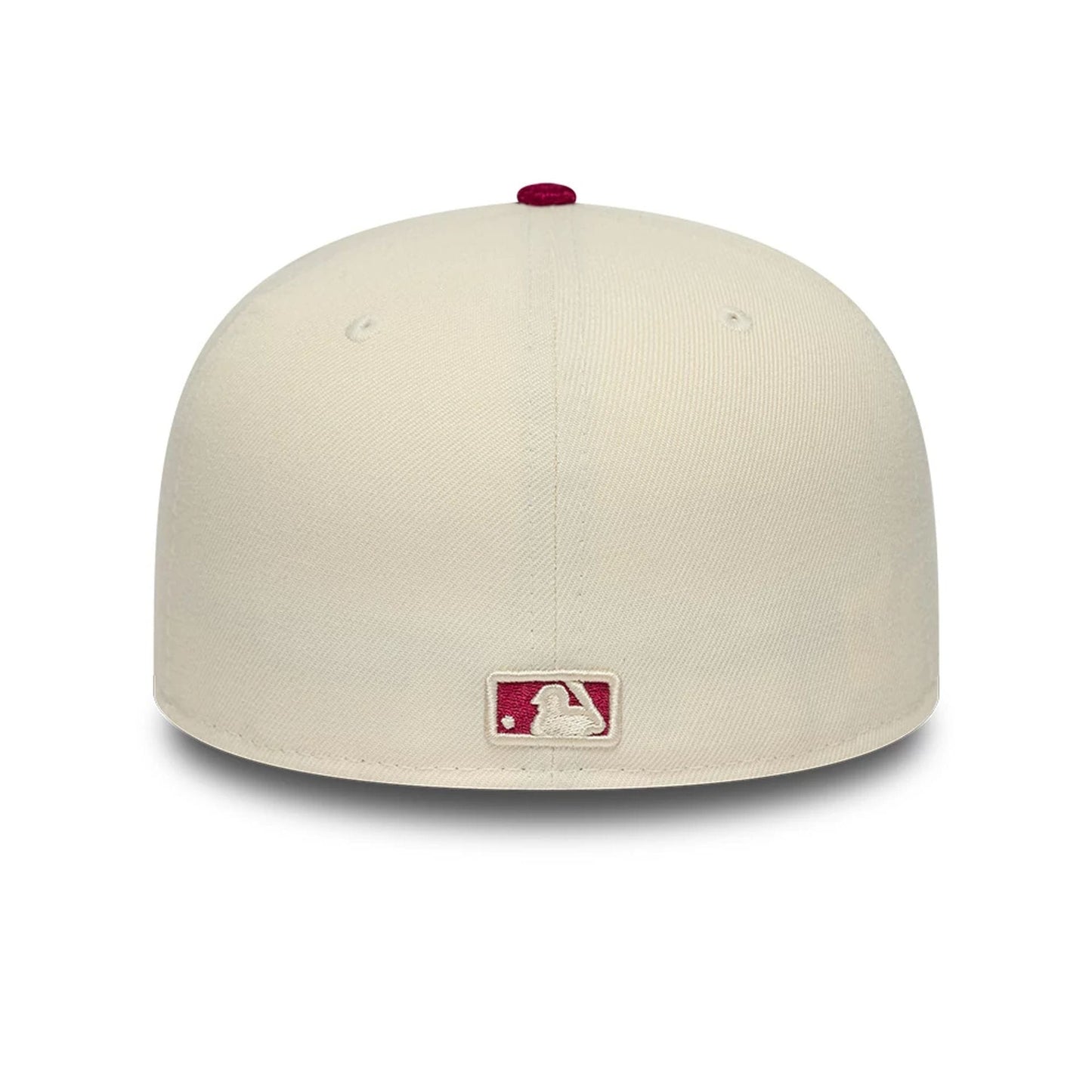 Pictured is this MLB Paisley Visor LA Dodgers 59FIFTY Fitted cap in Cream. 6