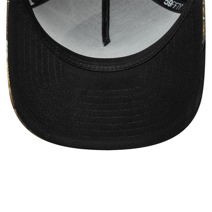 Pictured is this MLB Split Realtree Detroit Tigers 59FIFTY A-Frame Fitted cap in black. 5