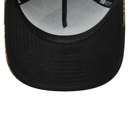 Pictured is this MLB Split Realtree Detroit Tigers 59FIFTY A-Frame Fitted cap in black. 5