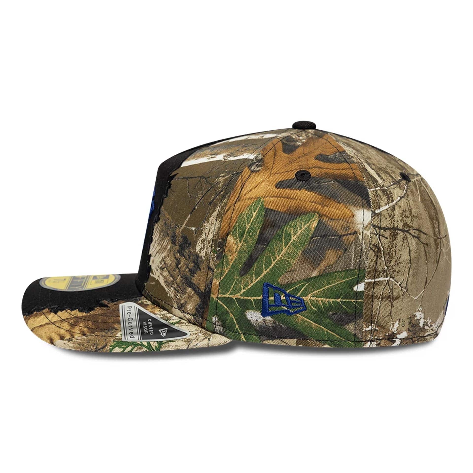 Pictured is this MLB Split Realtree New York Yankees 59FIFTY A-Frame Fitted cap in black. 5