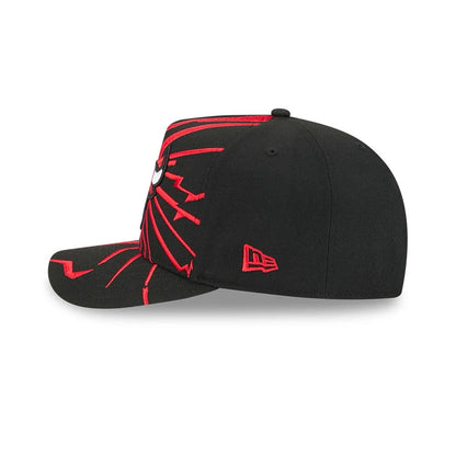 Pictured is this NBA Shattered Chicago Bulls 9FORTY A-Frame cap in black. 5